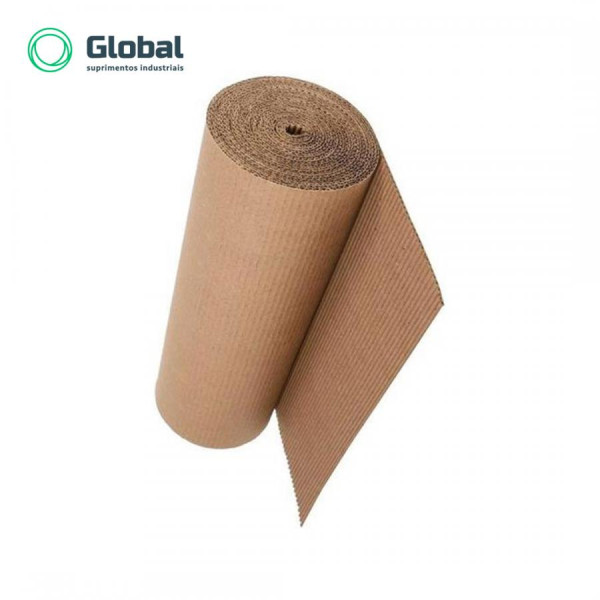 Papelão Ondulado Bobina - Marrom - 345